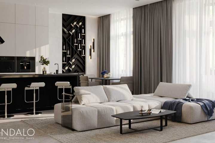 Апартаменты в ЖК Royal Park 77 м