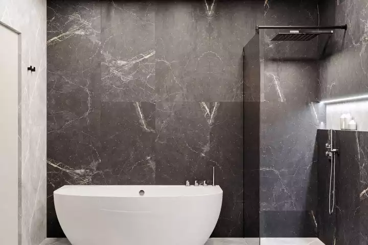 Дизайн ванной в стиле минимализм